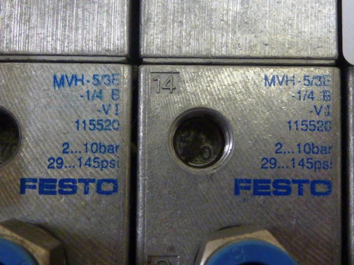 Used FESTO Control Block / Valve Terminal IFB8-02 #61259