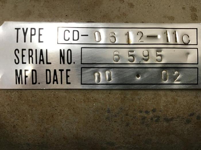 Used TOKKO KOGYO Heat Exchanger / Oil Cooler CD-0612-11C Used