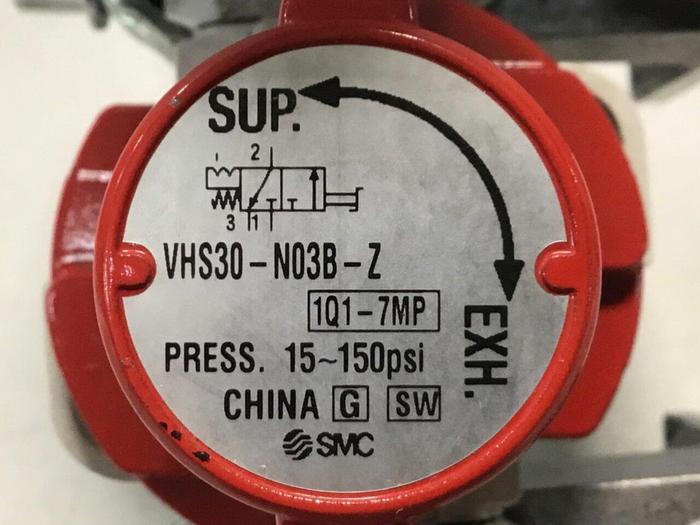 Used SMC Filter Regulator With Valve AW30K-N03-Z-B #113698