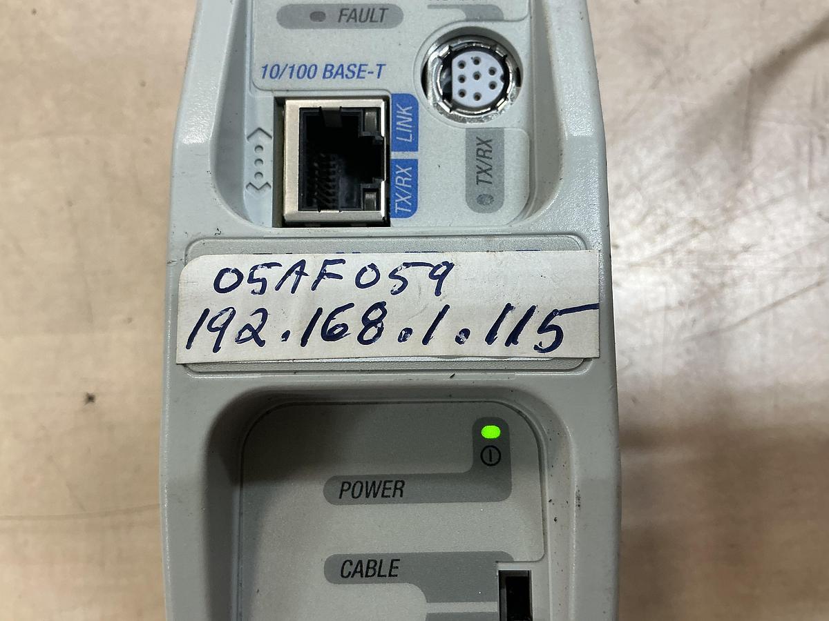 Used ALLEN BRADLEY 1761-NET-ENI SER.D