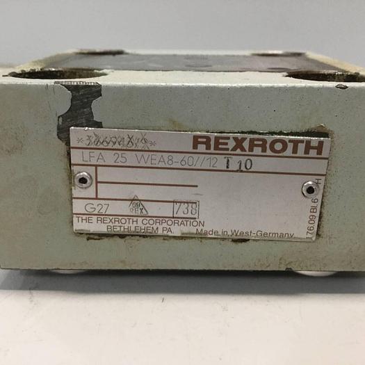 Used REXROTH Valve LFA25WEA86012T10 #97679