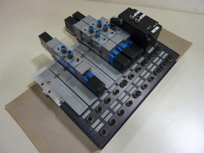 Used FESTO Control Block / Valve Terminal IFB8-02 #52755