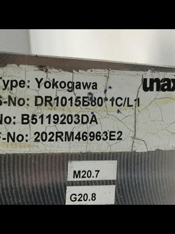 Used YOKOGAWA Unaxis Servo Rotary Table B5119203DA Used