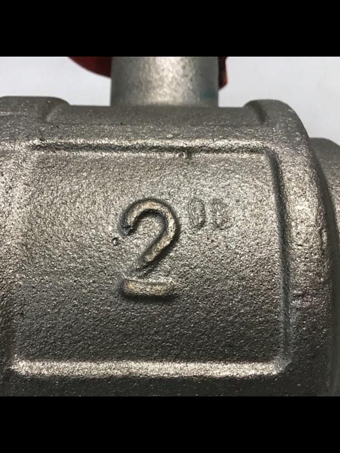Used LOGIC 2" Stainless Steel Valve DN50 USED
