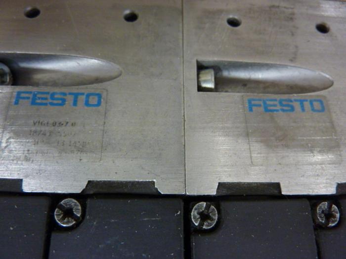 Used FESTO Control Block w/ Valves IFB8-03 #52792