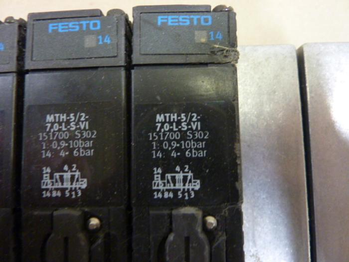 Used FESTO Control Block / Valve Terminal IFB13-03 Used