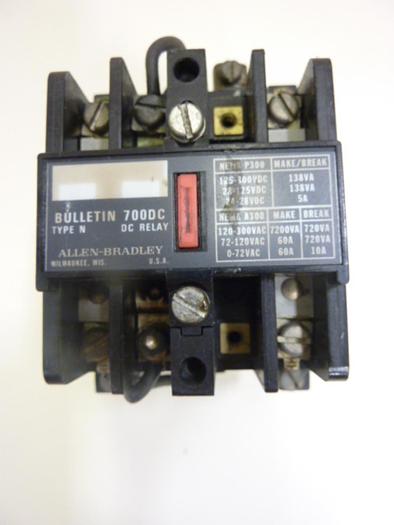 Used ALLEN BRADLEY Relay 700DC-N200Z24 SER C #44117