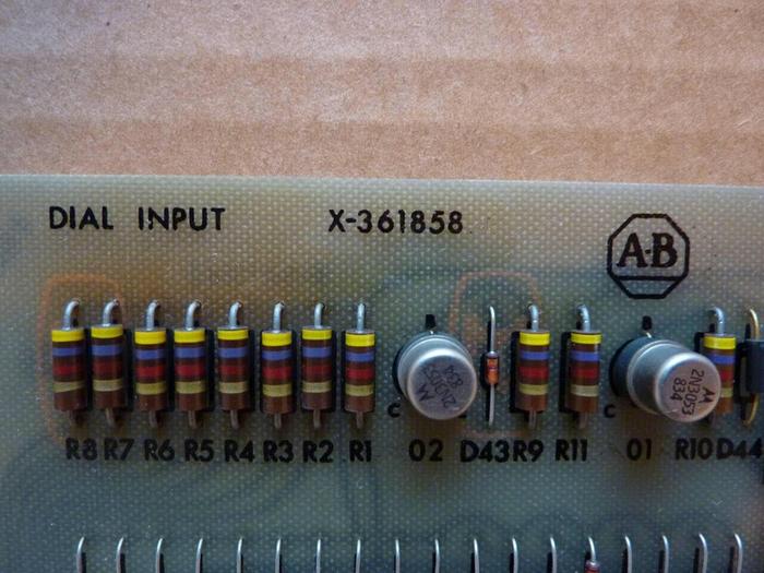 Used ALLEN BRADLEY Circuit Board X-361858 #27255