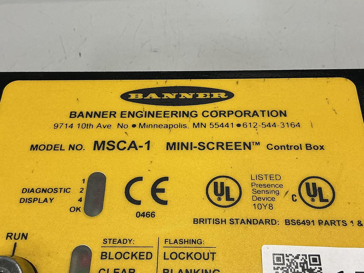 Used BANNER MSCA-1
