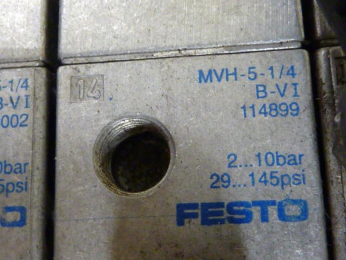Used FESTO Control Block / Valve Terminal IFB8-02 #52864