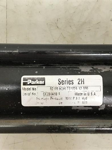 Used PARKER Injection Sled Cylinder 02.00 H2HLTS182A 12.000 USED