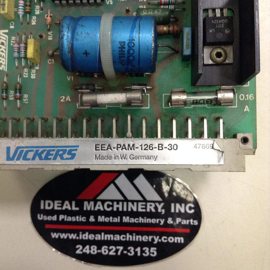 Used VICKERS Power Amp Circuit Card EEA-PAM-126-B-30 USED