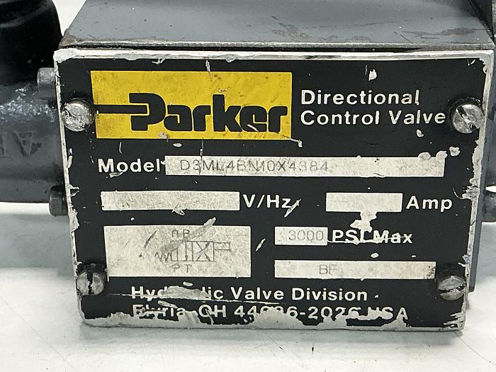 Used PARKER D3ML4BN10X4384