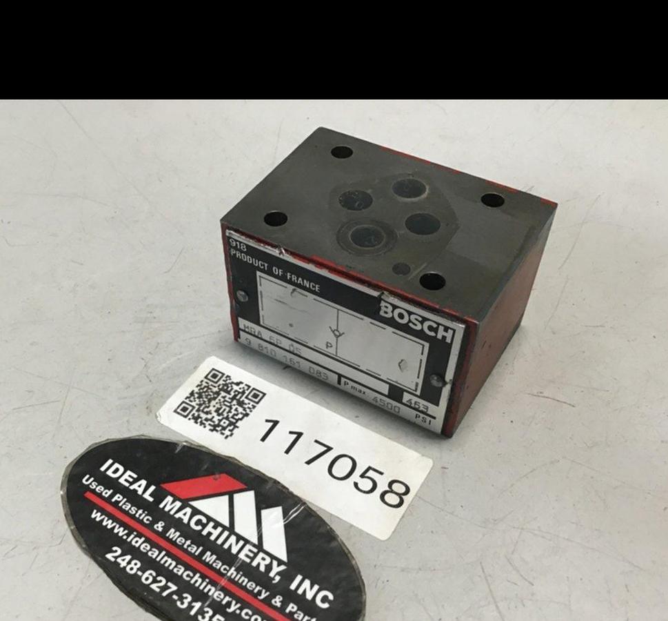 Used BOSCH Valve 9 810 161 083 USED