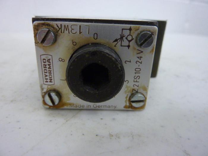 Used HYDRONORMA Valve Z2FS1024V #74455