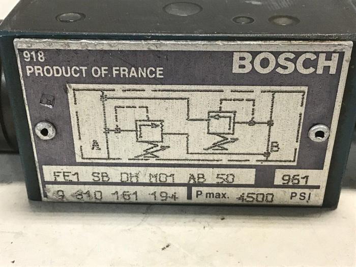 Used BOSCH Valve 0 810 161 194 #137539