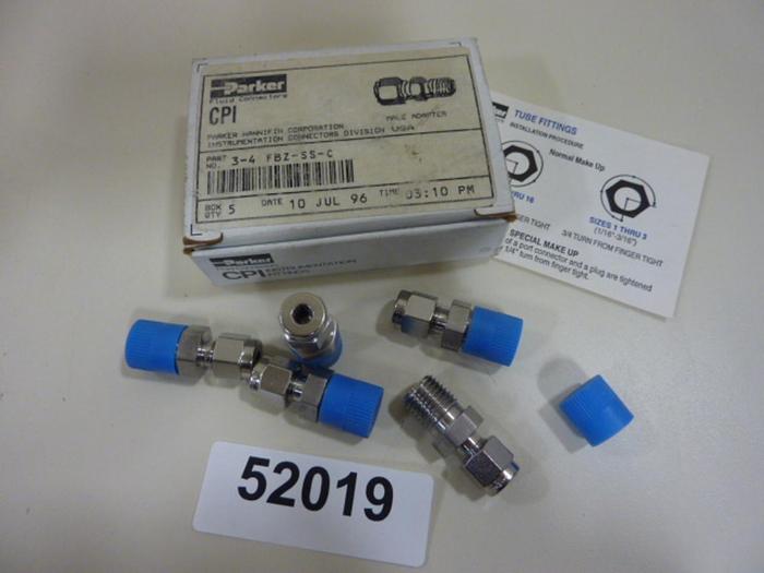 PARKER Male SS Conector 3-4 FBZ-SS-C #52019