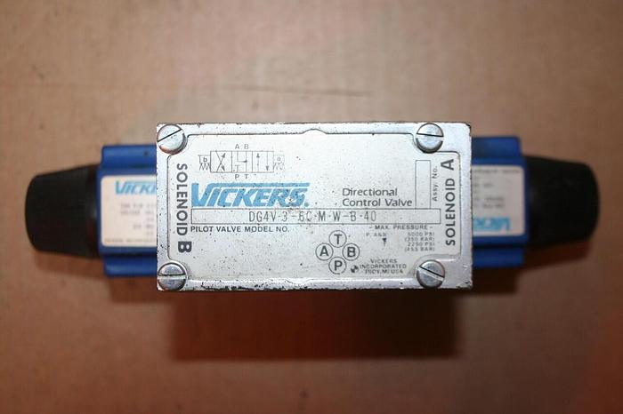 Used VICKERS Directional Control Valve DG4V-3-6C-M-W-B-40 Used