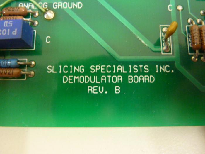 Used SLICING SPECIALIST Circuit Board CB632 #47632