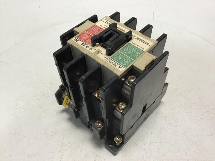 Used MITSUBISHI Magnetic Contactor S-K35 #124001