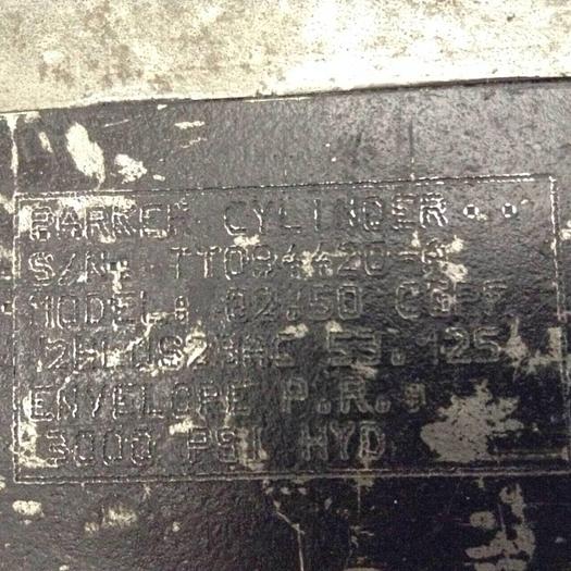 Used PARKER Cylinder 02.50 CGPF2HLUS24HC #88366