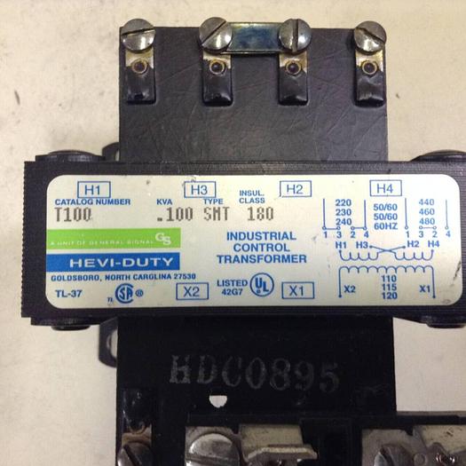 Used EGS 0.100 kVA Transformer T100 #80464