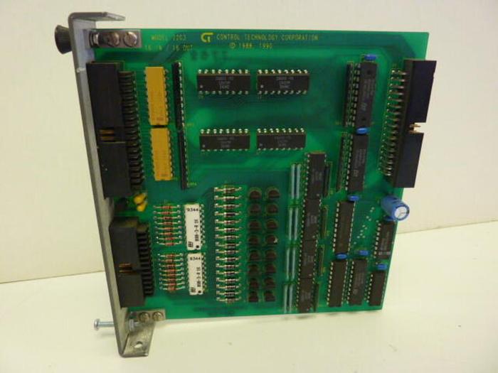 Used CONTROL TECHNOLOGY CORPORATION I/O Module 2203 #21124