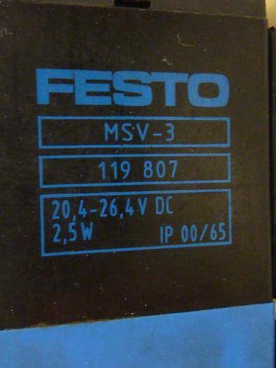 Used FESTO Control Block / Valve Terminal IFB8-02 #52786