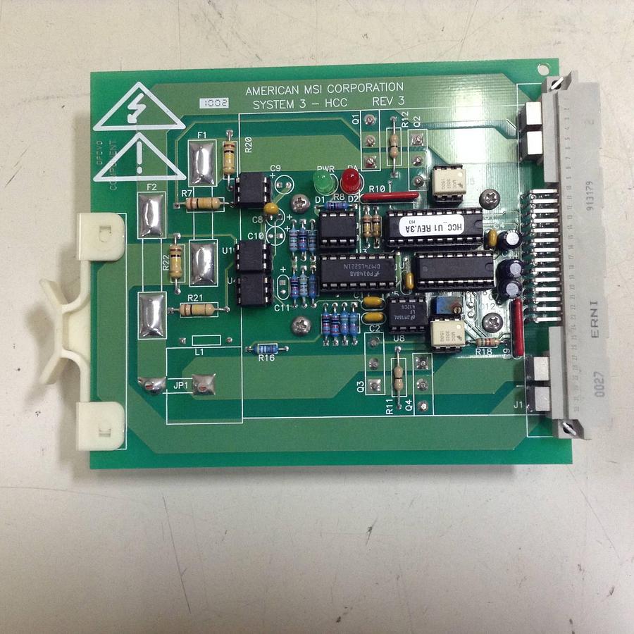 Used AMERICAN MSI Control Board C3201.010.045 Used 