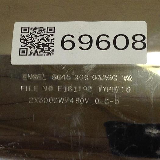 Used ENGEL 3000 Watt Heater Band E161192 #69608