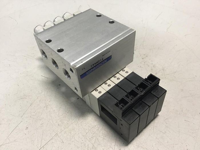 Used KOGANEI Manifold w/ Valves F10M4AJ #120903