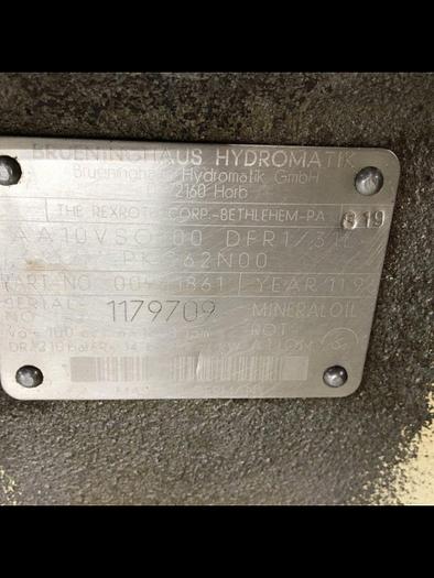 Used BRUENINGHAUS HYDRAULIK Pump AA10VSO100DFR131L Used