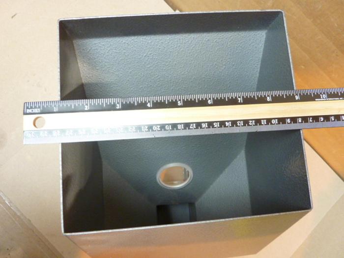 Used METAL FABRICATOR Hopper 7X8-23413 #41374