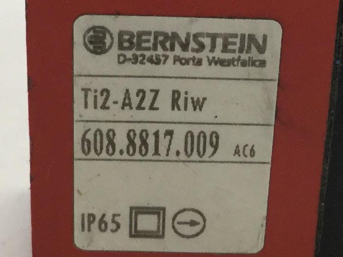 Used BERNSTEIN Limit Switch TI2-A2Z #108862
