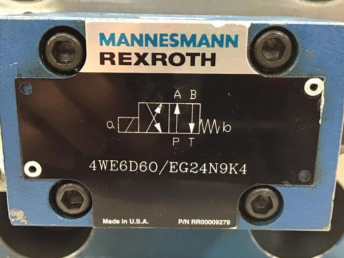 Used REXROTH Directional Valve 4WE6D60/EG24N9K4 Used #144810