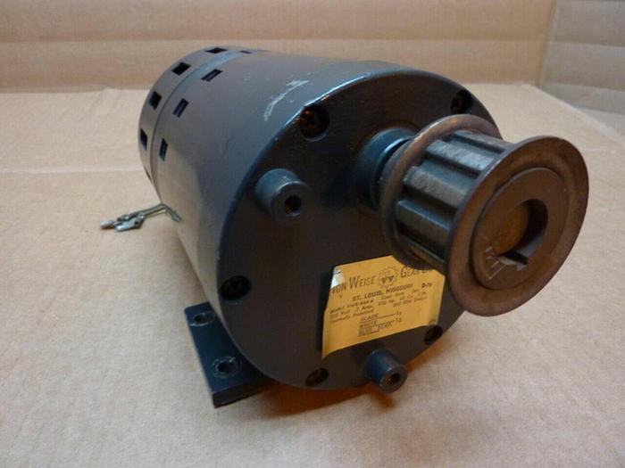 Used VON WEISE GEAR CO Gear Motor VW8-844-4 #23974