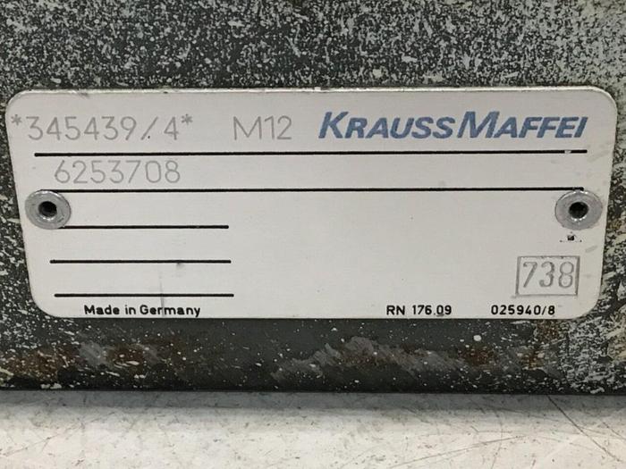 Used KRAUSS MAFFEI Block Valve 6253708 #126013