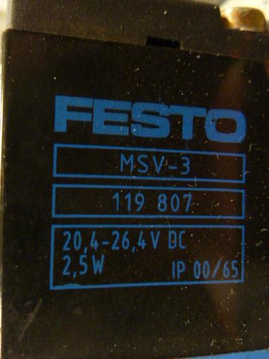 Used FESTO Control Block / Valve Terminal IFB8-02 #52874
