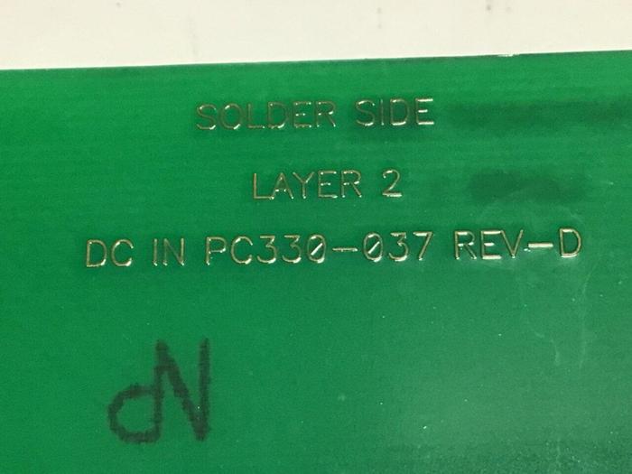 Used VAN DORN DC Input Board 330037 PC330-037 Used