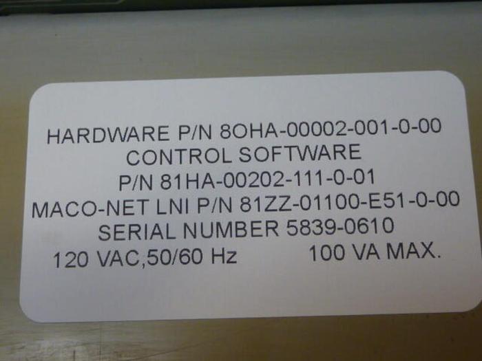 Used BARBER COLMAN Pressure/Flow Module 80HA-00002-001-0-00 #30969