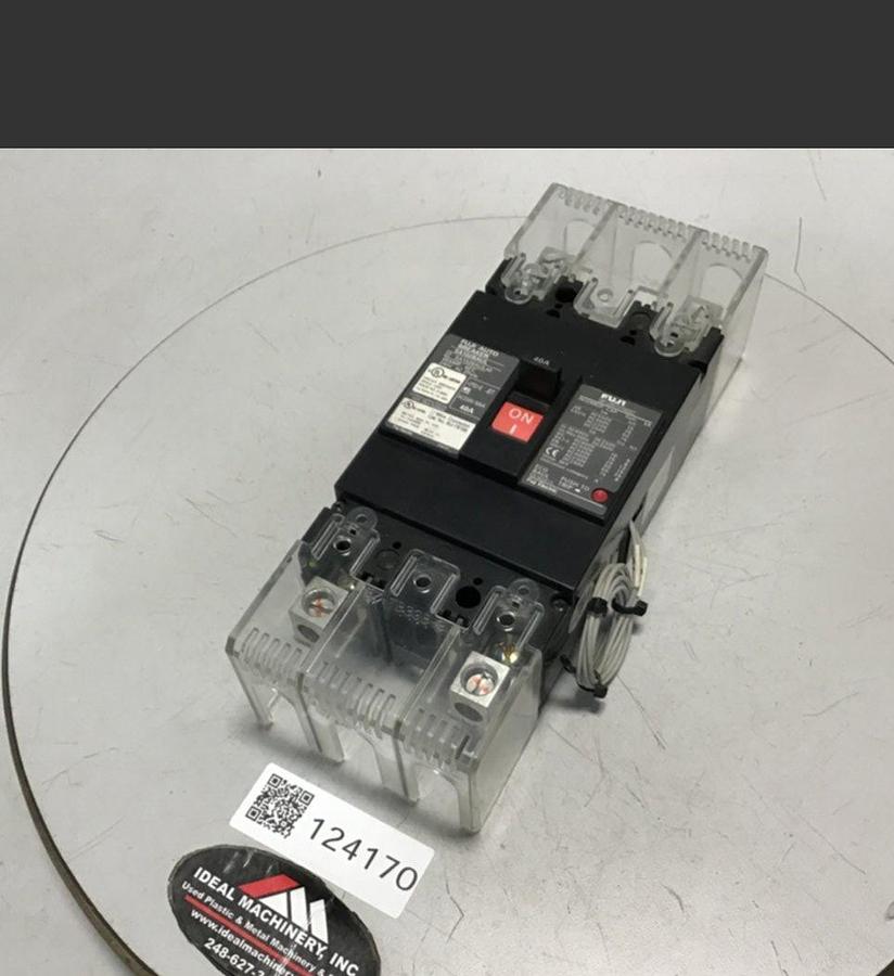 Used FUJI ELECTRIC 40 Amp Circuit Breaker SA102BAUL40 Used