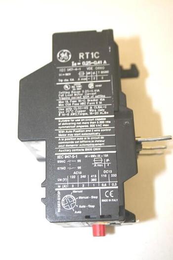 Used GENERAL ELECTRIC / GE Relay RT1C Used