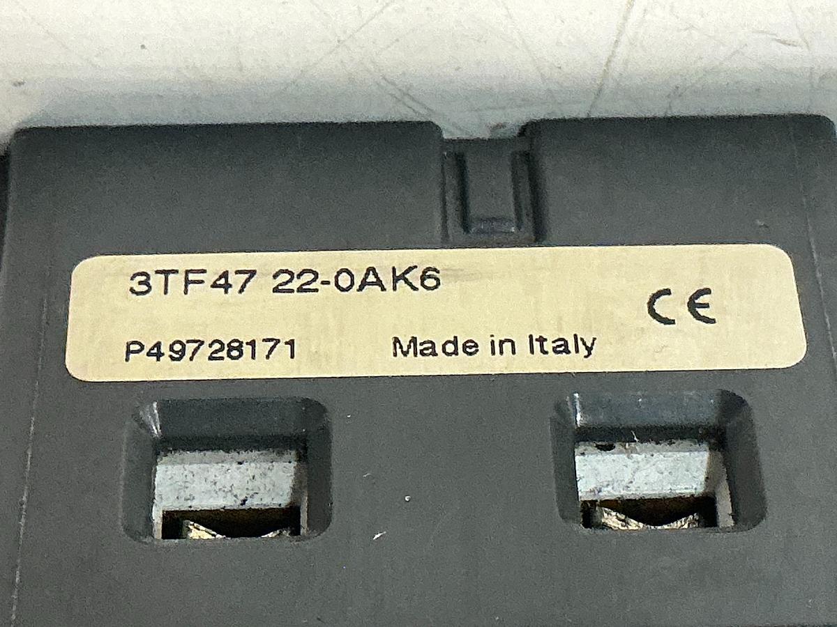 Used SIEMENS  3TF47 22-OAK6