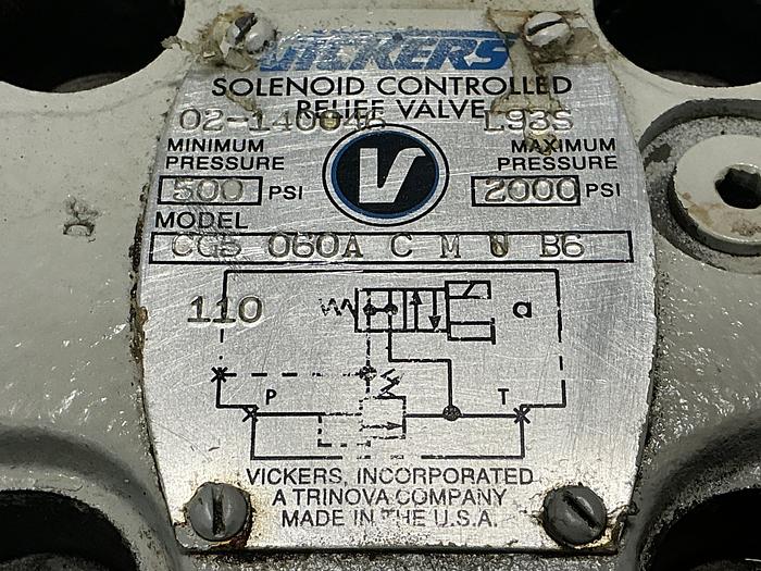 Used VICKERS CG5 060A C M U  B6