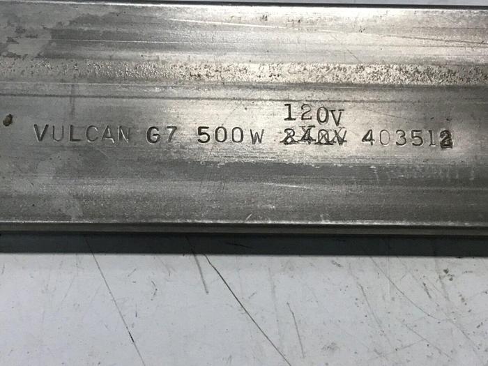 VULCAN ELECTRIC 500 Watt Strip Heater 403512 USED
