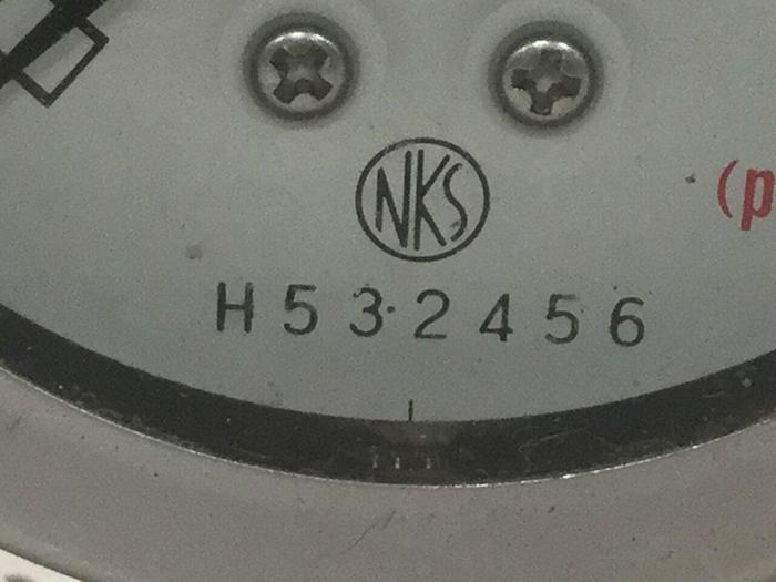 Used NKS Pressure Gauge H532456 #105300