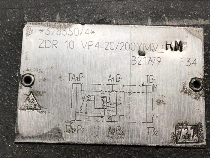 Used REXROTH Valve ZDR10VP420200YMV #116276