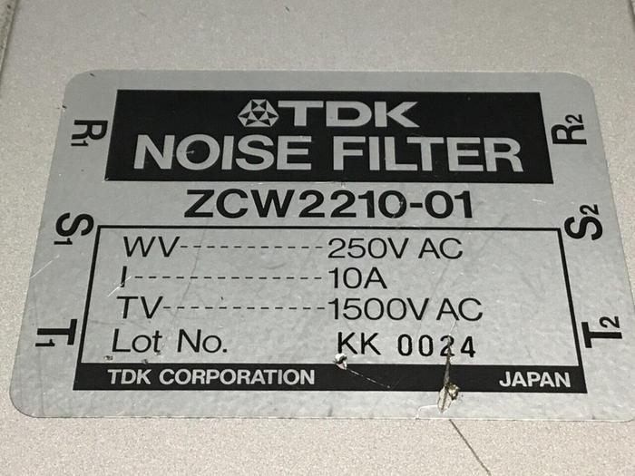 Used TDK Noise Filter ZCW2210-01 #104358