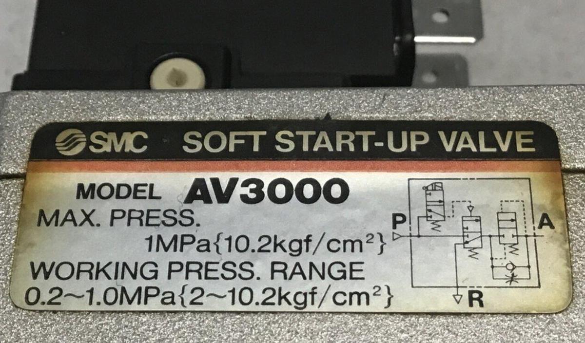 Used SMC Solenoid Valve AV3000 USED
