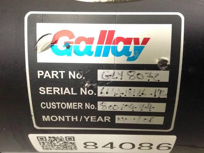 Used GALLAY Heat Exchanger GYL8072 Used